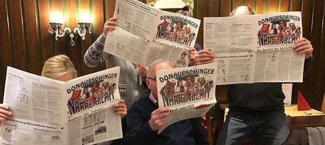 Auch 2021 kommt das Narrenblatt Auch 2021 kommt das Narrenblatt